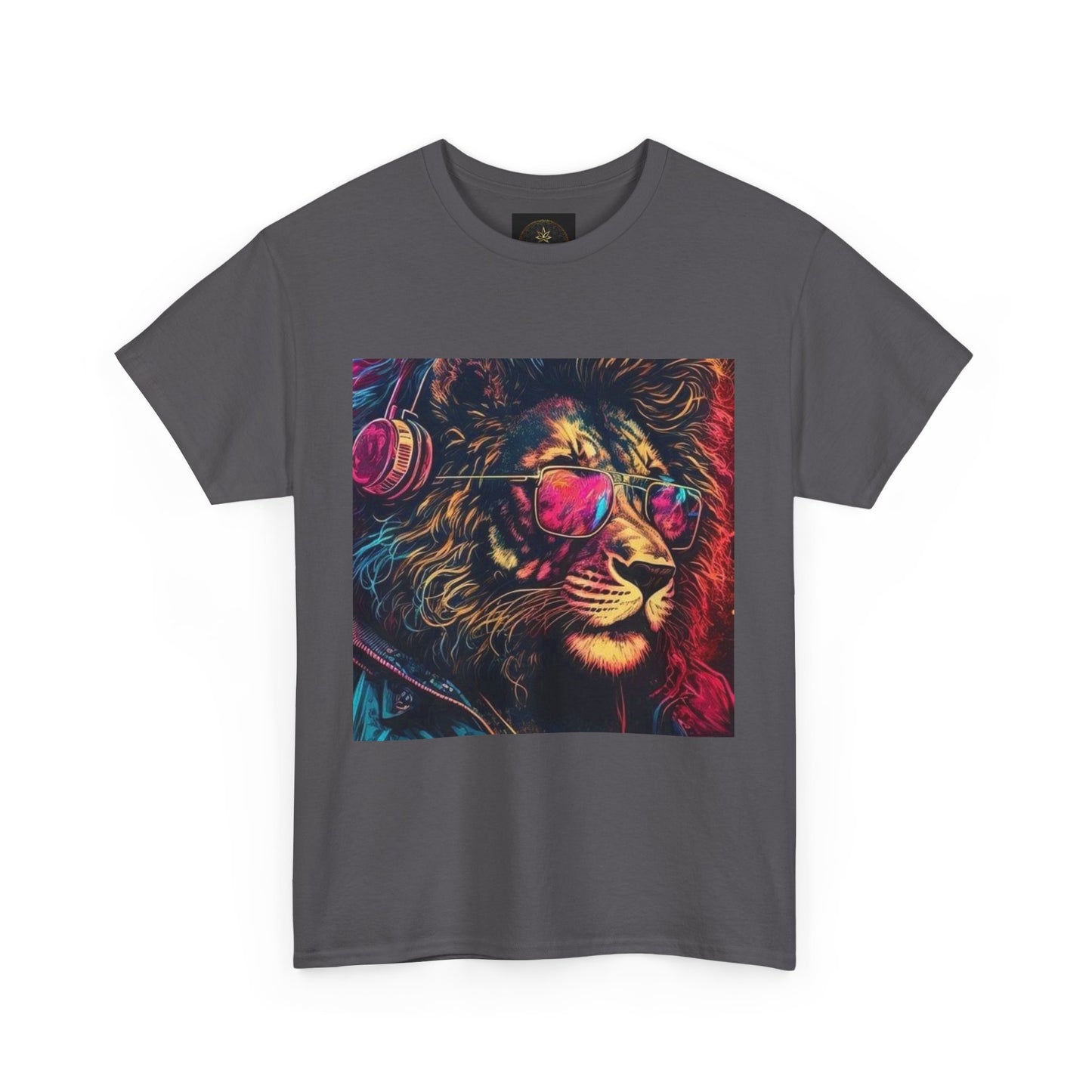 Vibrant Lion Graphic Tee, Cool Streetwear Shirt, Unisex Fashion T-Shirt, Perfect Gift for Animal Lovers, Men’s & Women’s Casual Wear