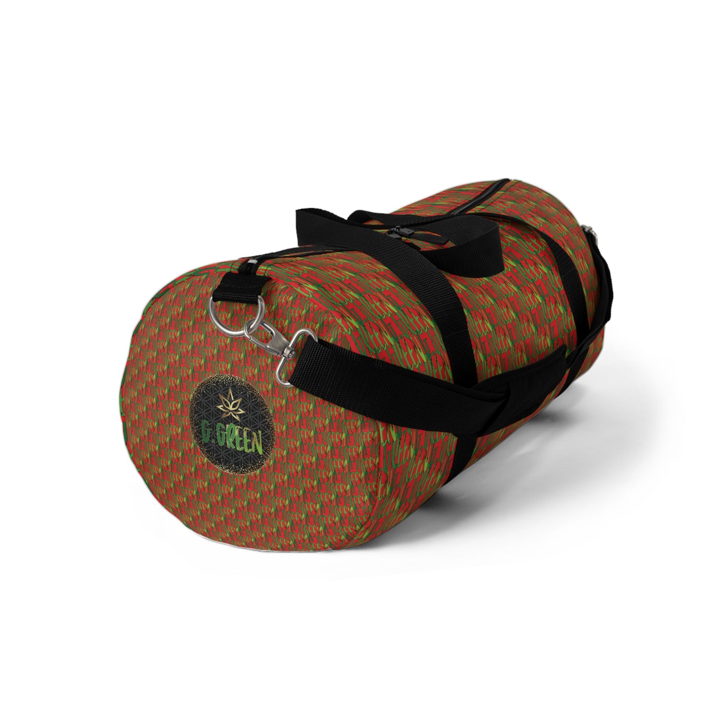 Festive Pattern Duffel Bag - Perfect for Gym, Travel, Gifts, Holiday Adventures, and Cozy Weekends