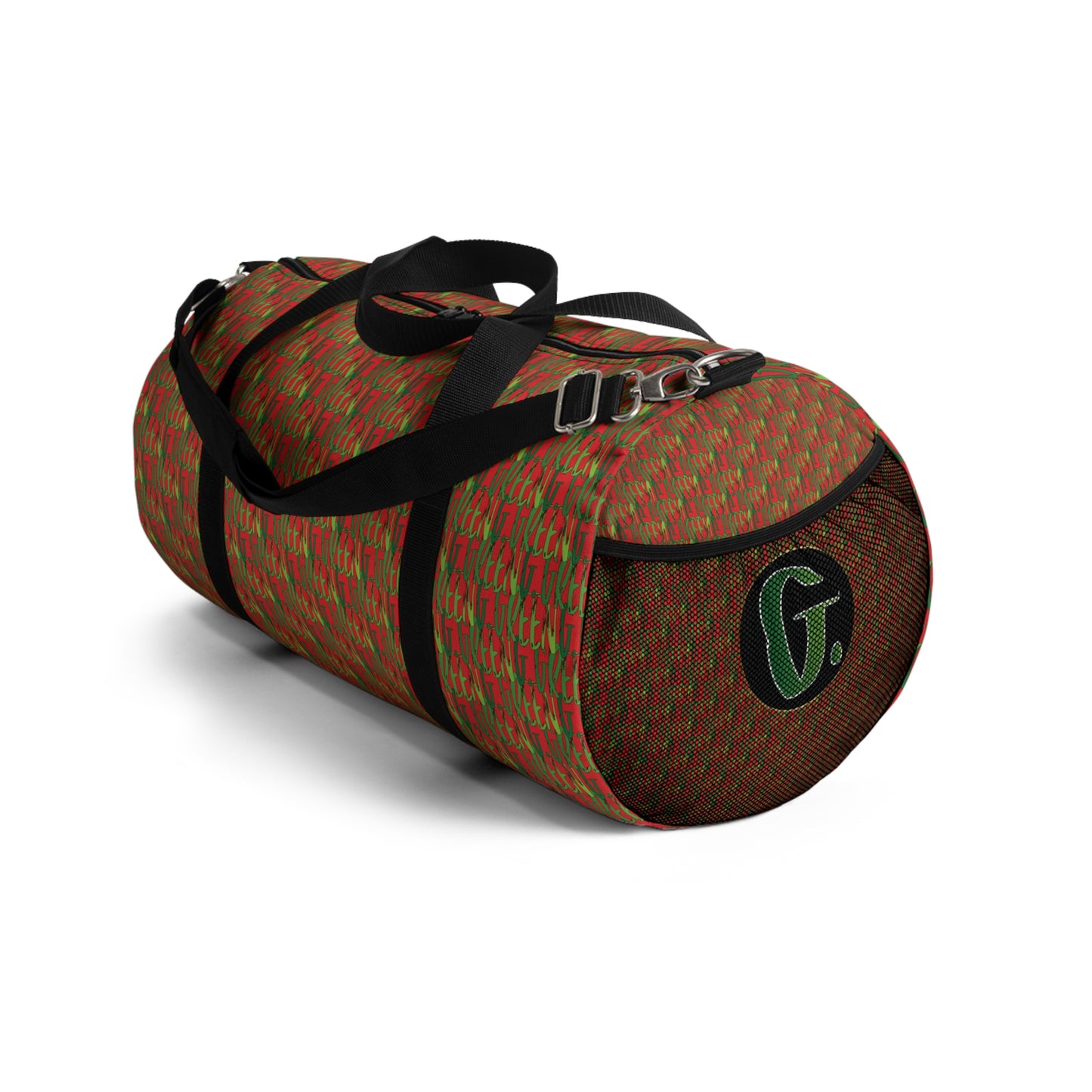 Festive Pattern Duffel Bag - Perfect for Gym, Travel, Gifts, Holiday Adventures, and Cozy Weekends