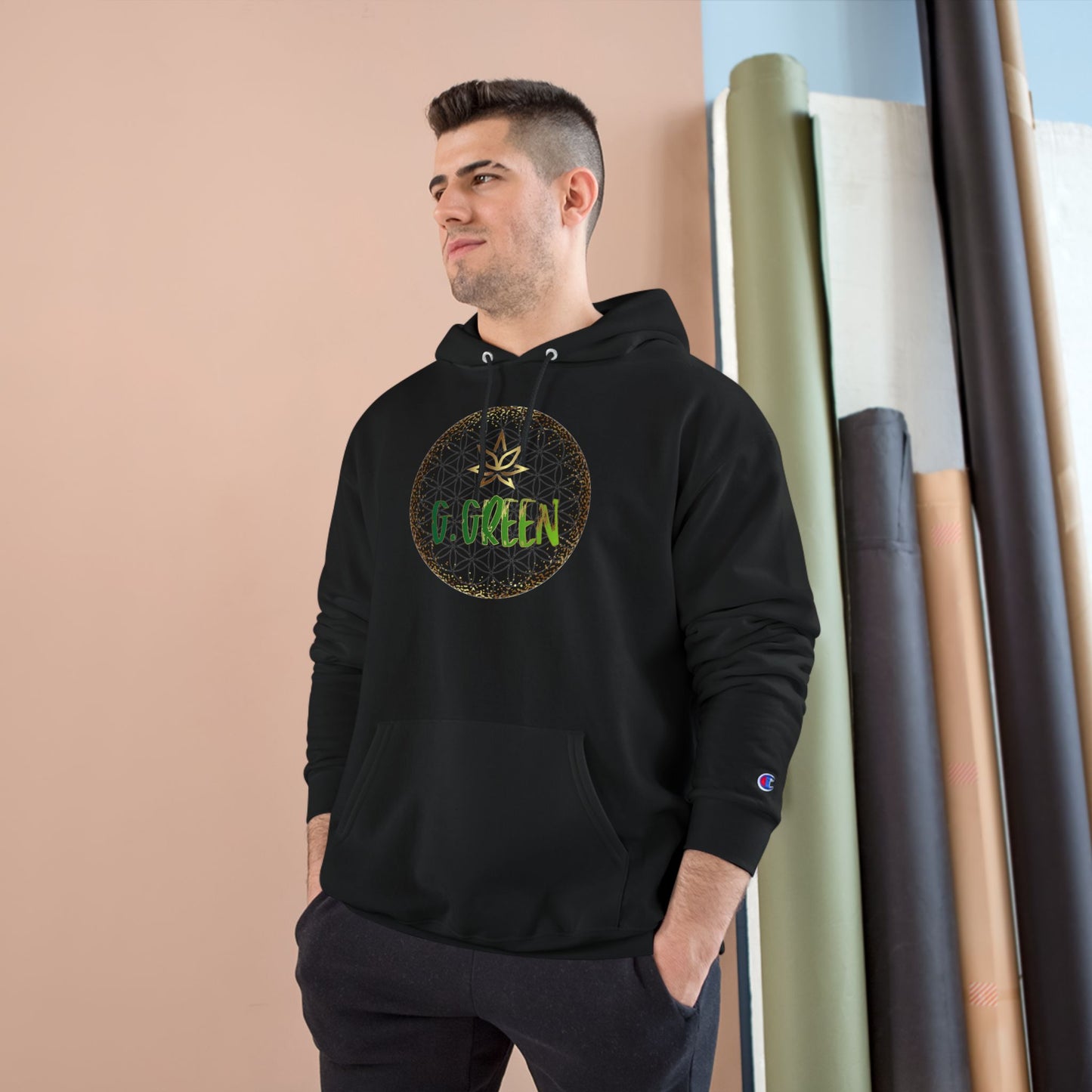 Pirate-Themed Champion Hoodie, Cozy Streetwear, Perfect for Halloween, Costume Parties, Gift for Gamers, Cartoon Apparel, Unique Hoodie