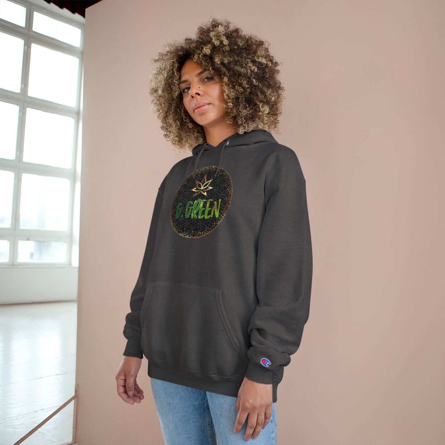 Pirate-Themed Champion Hoodie, Cozy Streetwear, Perfect for Halloween, Costume Parties, Gift for Gamers, Cartoon Apparel, Unique Hoodie