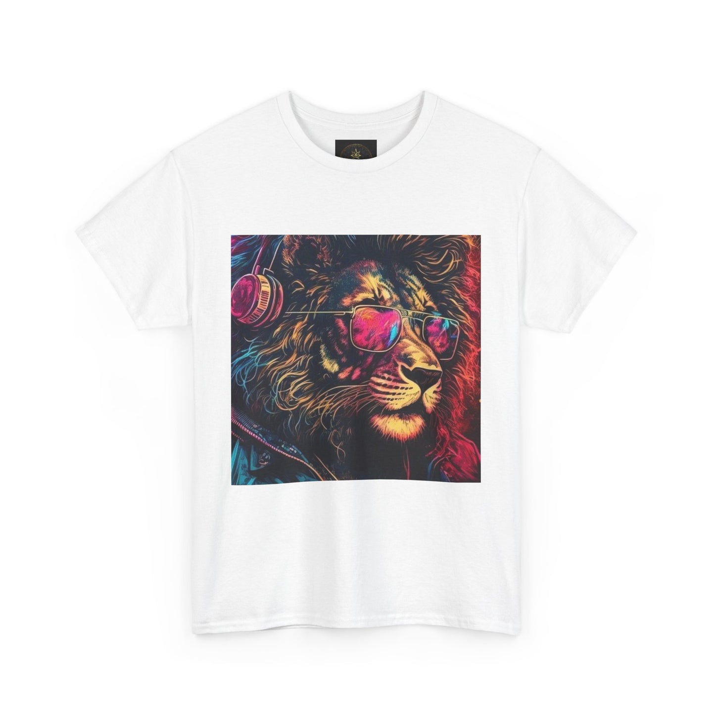 Vibrant Lion Graphic Tee, Cool Streetwear Shirt, Unisex Fashion T-Shirt, Perfect Gift for Animal Lovers, Men’s & Women’s Casual Wear