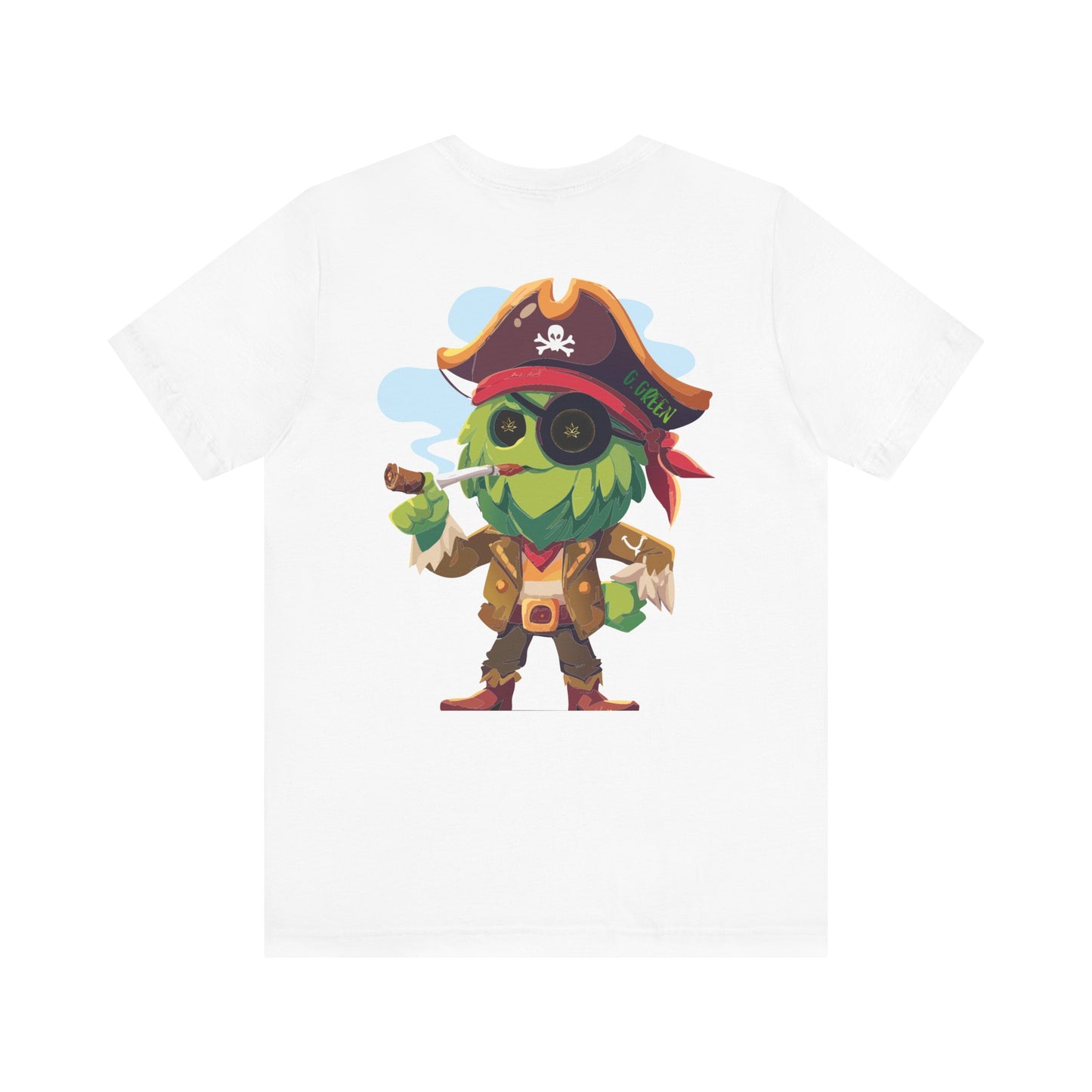 Playful Pirate Graphic Tee for Adventurers, Unisex T-Shirt, Casual Wear, Unique Gift, Perfect for Birthdays, Pirates Day, or Everyday Fun