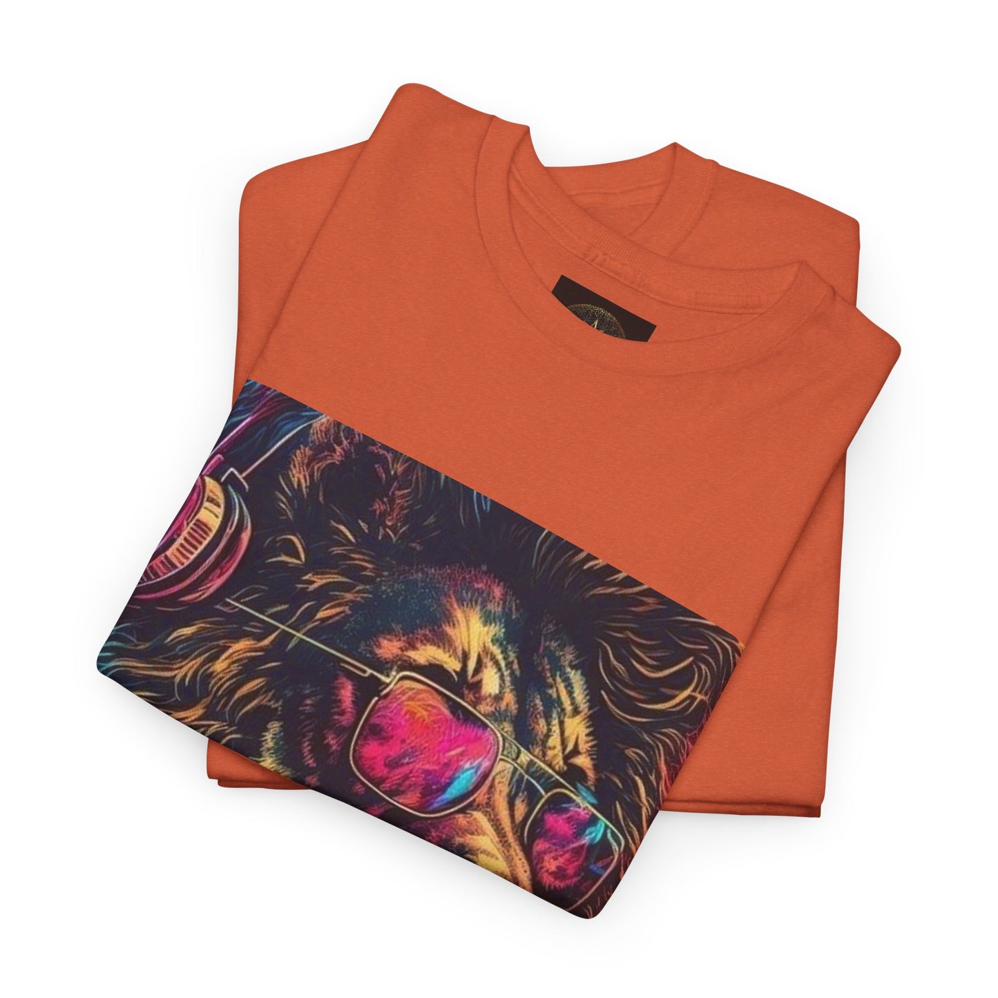 Vibrant Lion Graphic Tee, Cool Streetwear Shirt, Unisex Fashion T-Shirt, Perfect Gift for Animal Lovers, Men’s & Women’s Casual Wear