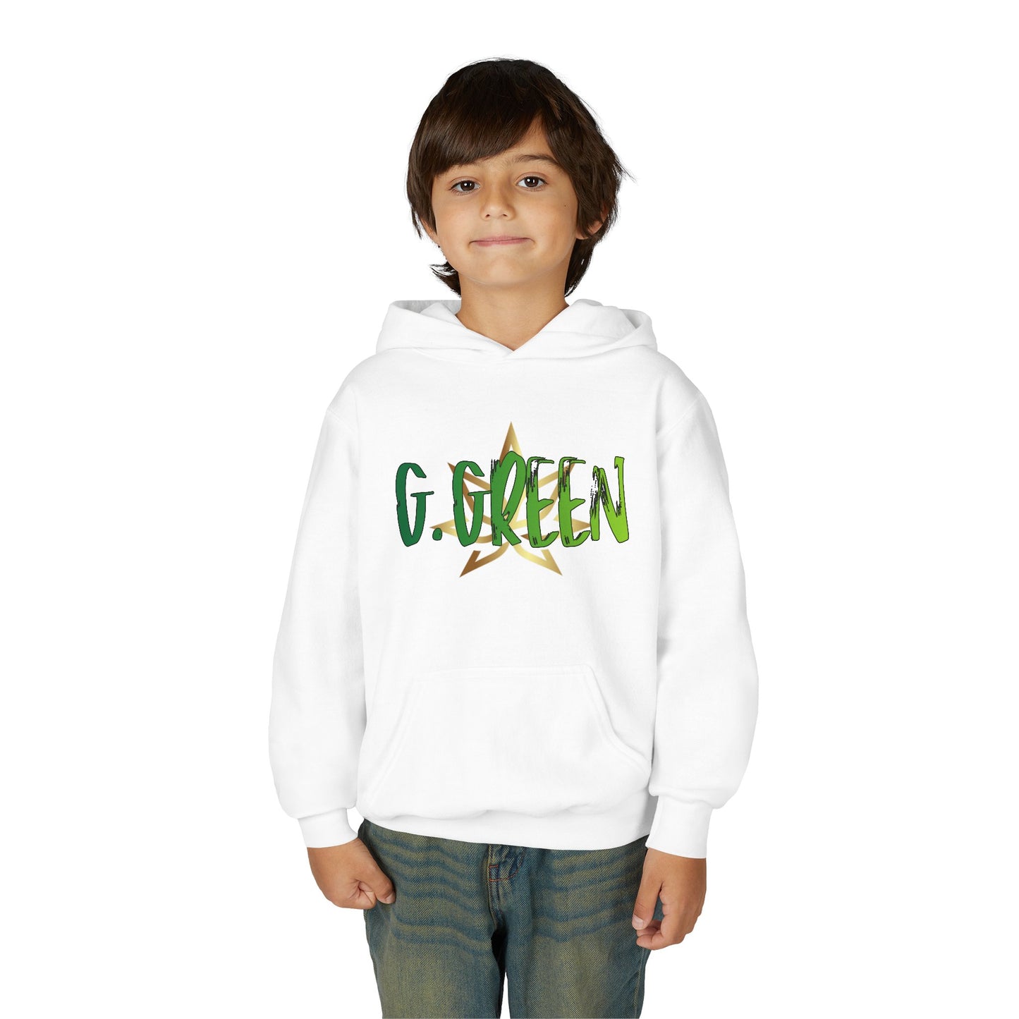 Youth Dragon Graphic Hoodie, Eco-Friendly Hoodie, Gift for Young Artists, Unique Kids Sweatshirt, Fantasy Apparel