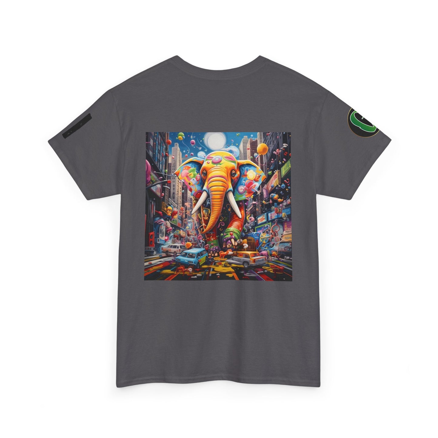 Whimsical Graphic Tee Featuring Pirate and Elephant Designs, Cool Unisex T-Shirt for Casual Wear, Great Gift for Art Lovers, Vibrant [...]