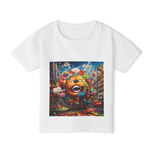 Whimsical Toddler T-Shirt with Colorful Balloon Lion Design, Cute Kids Tee, Birthday Gift, Playtime Apparel, Fun Art Shirt, Unique [...]