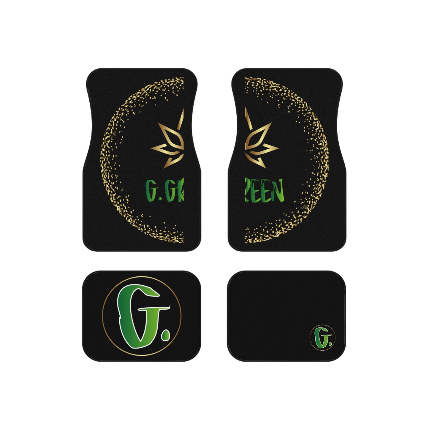 Stylish Car Mats (Set of 4) - Customizable Auto Floor Liners, Perfect for Car Lovers, Elegant Design, Vehicle Accessories, Gifts for Him/Her