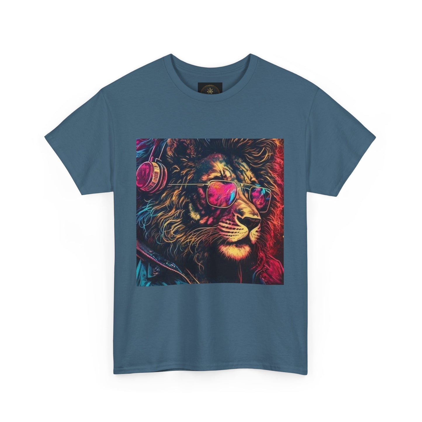 Vibrant Lion Graphic Tee, Cool Streetwear Shirt, Unisex Fashion T-Shirt, Perfect Gift for Animal Lovers, Men’s & Women’s Casual Wear