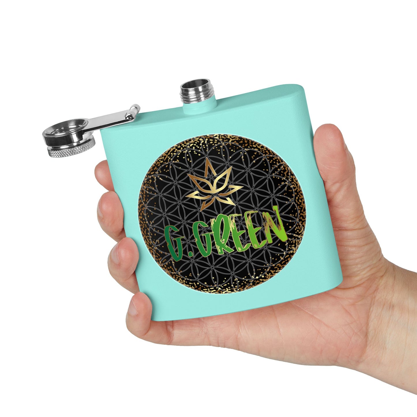 Eco-Friendly Stainless Steel Flask, Personalized Travel Flask, Gift for Him, Unique Groomsmen Gift, Outdoor Adventure Accessory, [...]