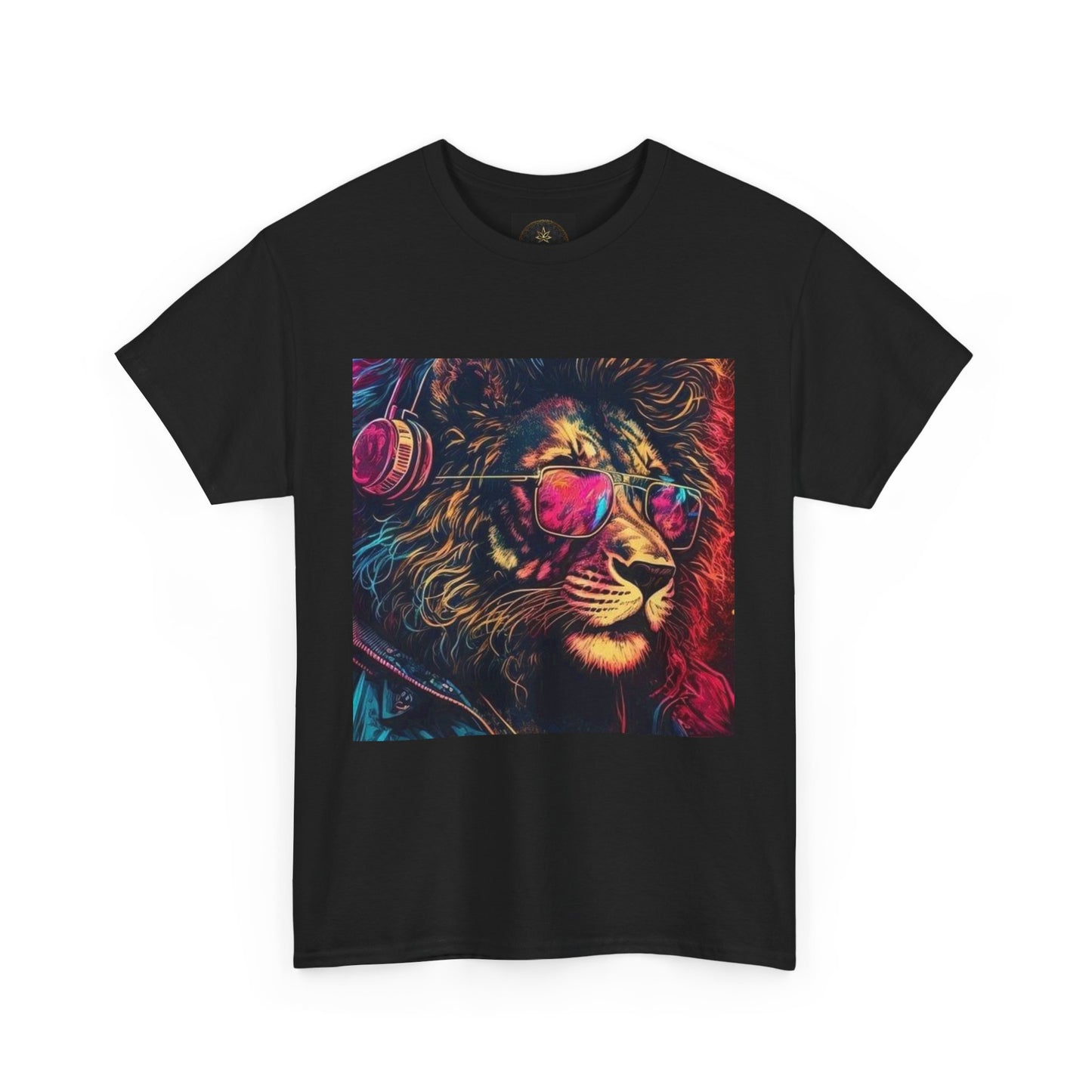 Vibrant Lion Graphic Tee, Cool Streetwear Shirt, Unisex Fashion T-Shirt, Perfect Gift for Animal Lovers, Men’s & Women’s Casual Wear