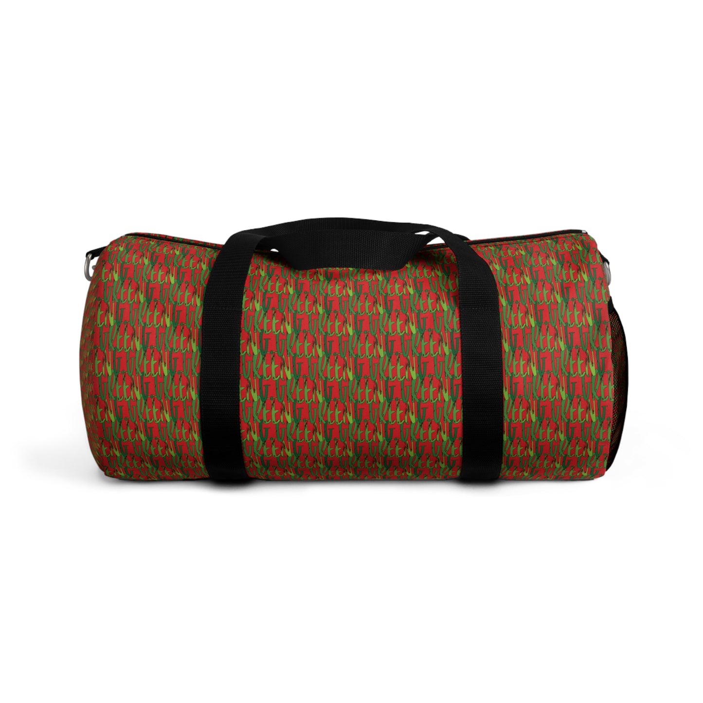 Festive Pattern Duffel Bag - Perfect for Gym, Travel, Gifts, Holiday Adventures, and Cozy Weekends
