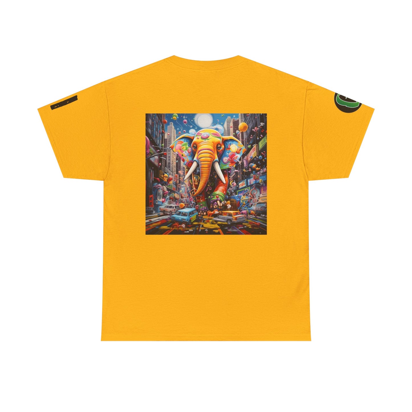 Whimsical Graphic Tee Featuring Pirate and Elephant Designs, Cool Unisex T-Shirt for Casual Wear, Great Gift for Art Lovers, Vibrant [...]