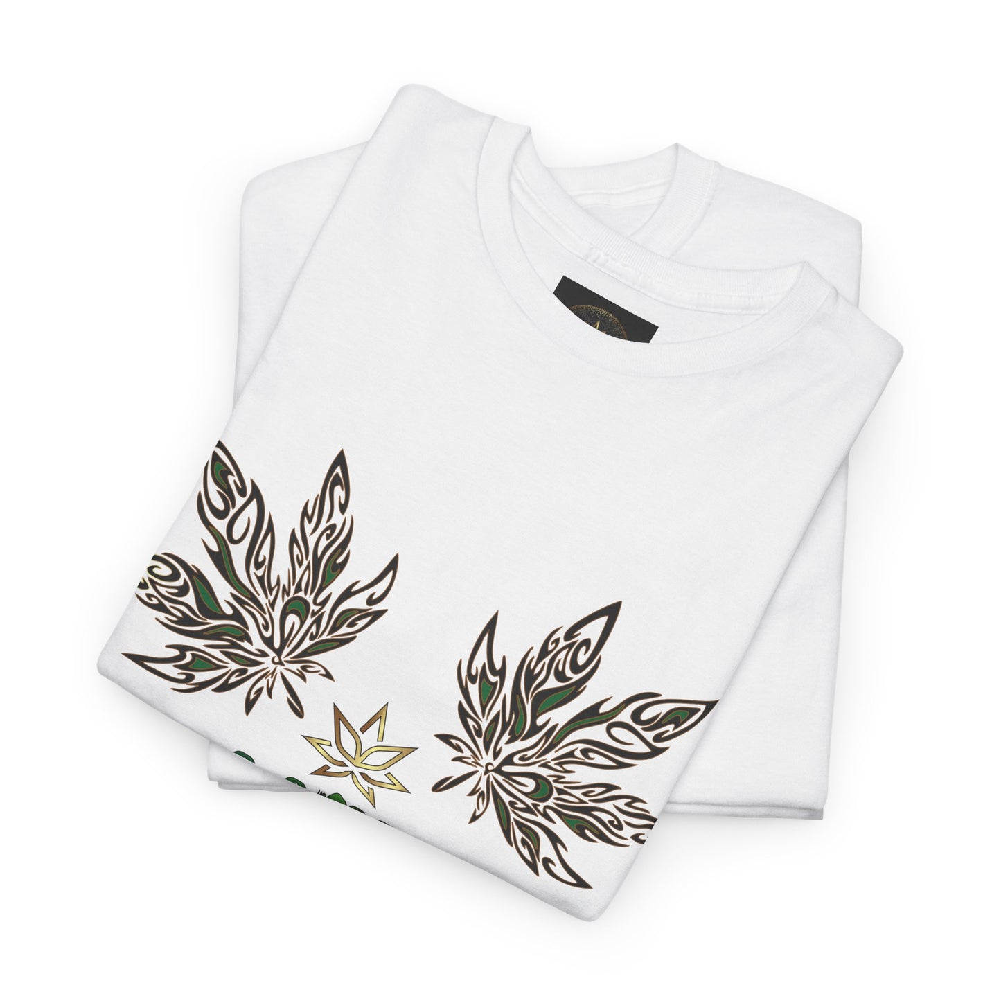 Tee-Shirt Coton Unisexe 'CannaLeaf#1' G.GREEN Design