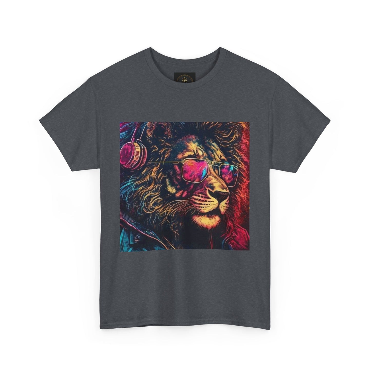 Vibrant Lion Graphic Tee, Cool Streetwear Shirt, Unisex Fashion T-Shirt, Perfect Gift for Animal Lovers, Men’s & Women’s Casual Wear