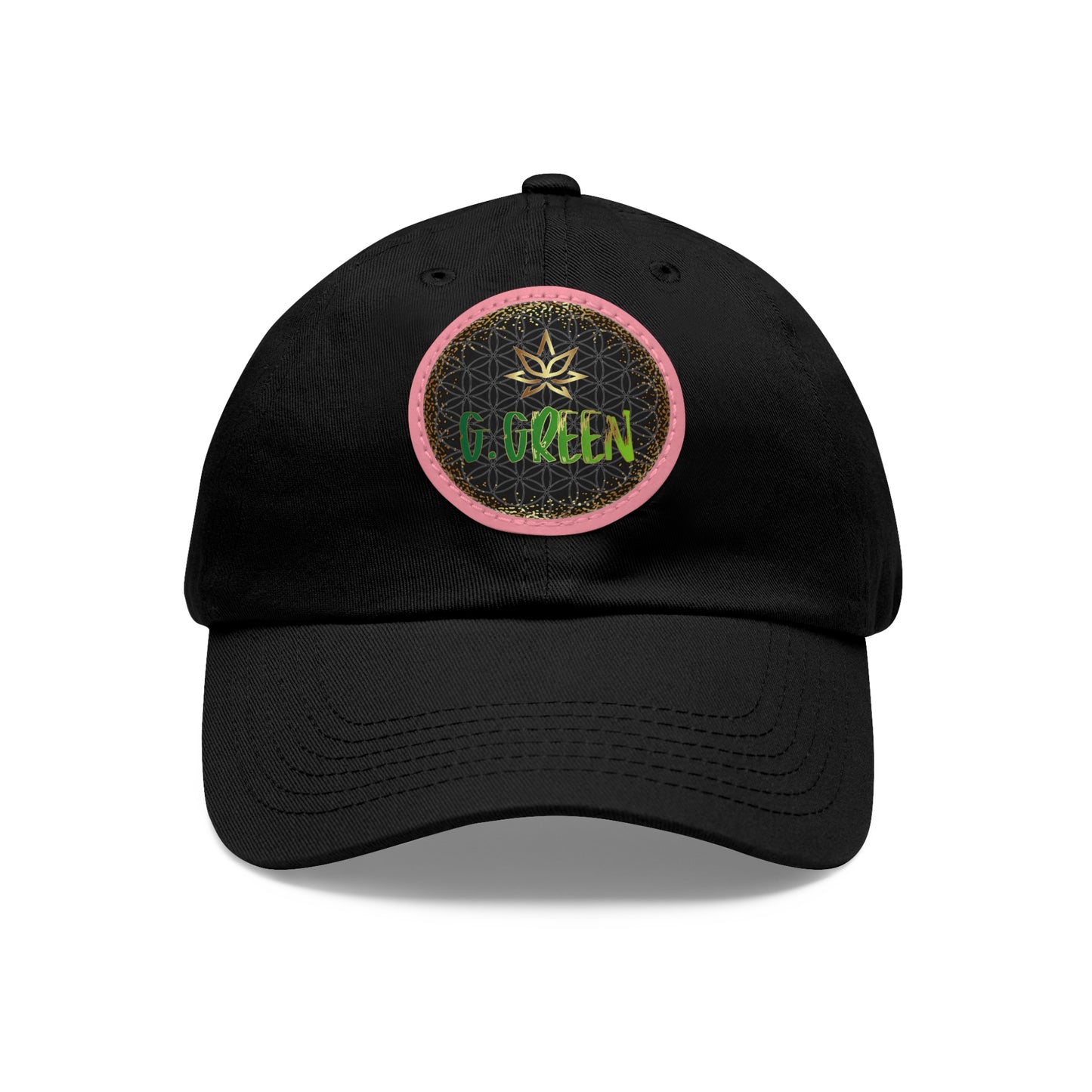 Dad Hat Leather Patch Round www ggreen fr