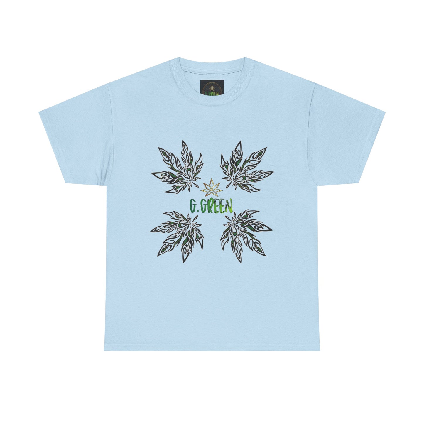 Leafy Green Unisex Cotton Tee, Eco-Friendly T-Shirt, Plant Lover Gift, Graphic Tee, Summer Fashion, Casual Wear