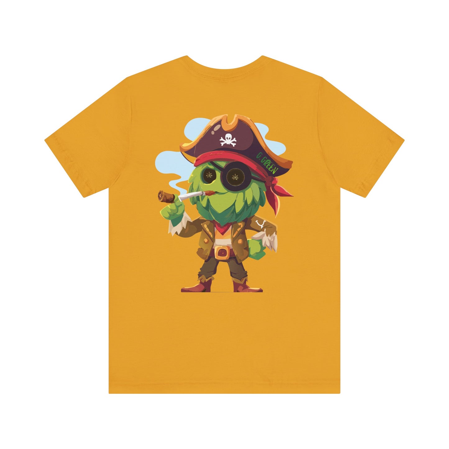 Playful Pirate Graphic Tee for Adventurers, Unisex T-Shirt, Casual Wear, Unique Gift, Perfect for Birthdays, Pirates Day, or Everyday Fun