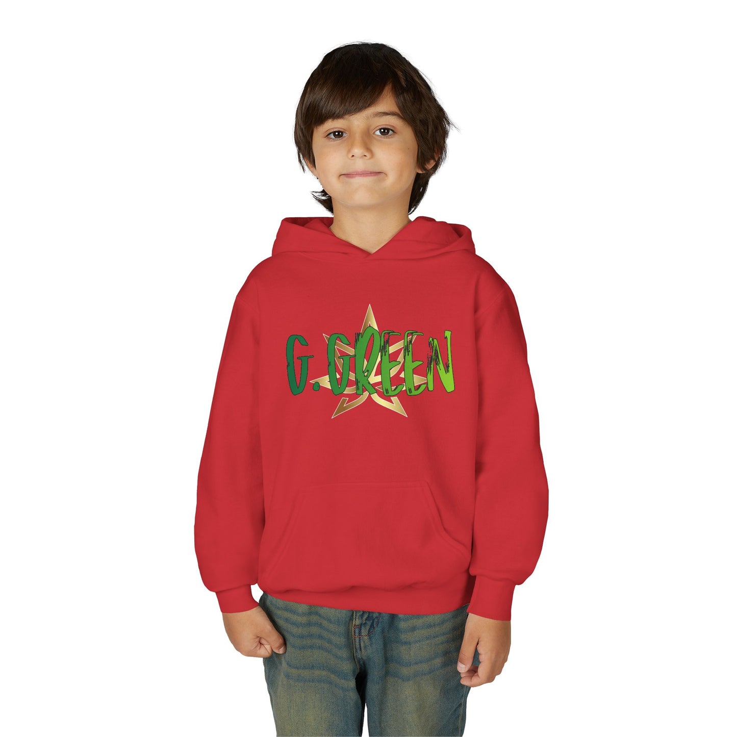 Youth Dragon Graphic Hoodie, Eco-Friendly Hoodie, Gift for Young Artists, Unique Kids Sweatshirt, Fantasy Apparel