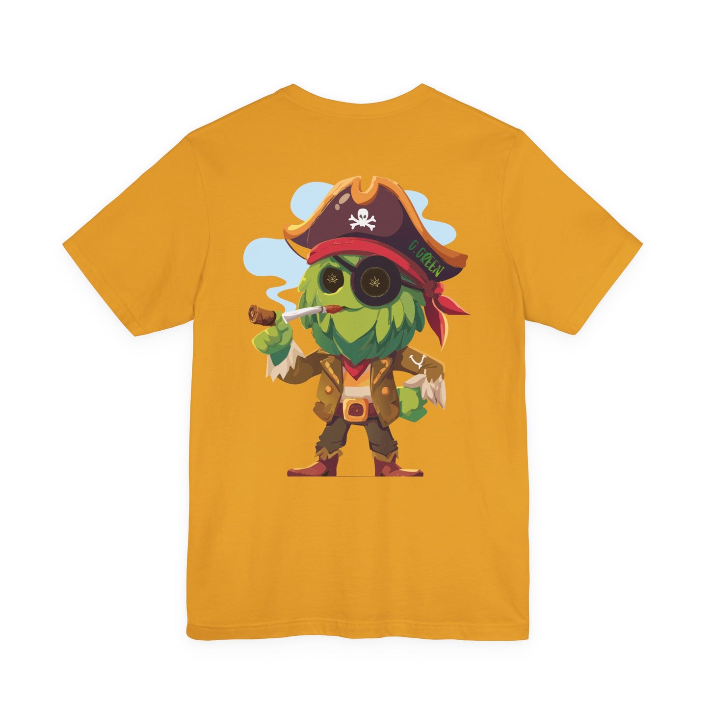 Playful Pirate Graphic Tee for Adventurers, Unisex T-Shirt, Casual Wear, Unique Gift, Perfect for Birthdays, Pirates Day, or Everyday Fun