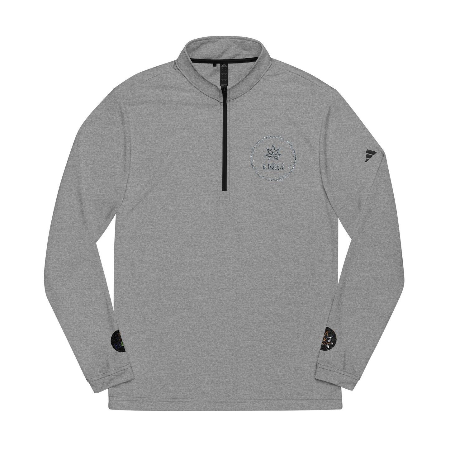 Stylish Quarter-Zip Pullover for Active Lifestyle, Embroidered Sportswear, Ideal for Gifting, Athleisure, Casual Outings