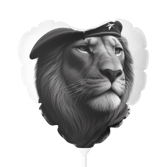 Lion-Themed Heart Shaped Balloons, Party Decor, Birthday Celebration, Unique Gifts, Colorful Decorations, Fun Events