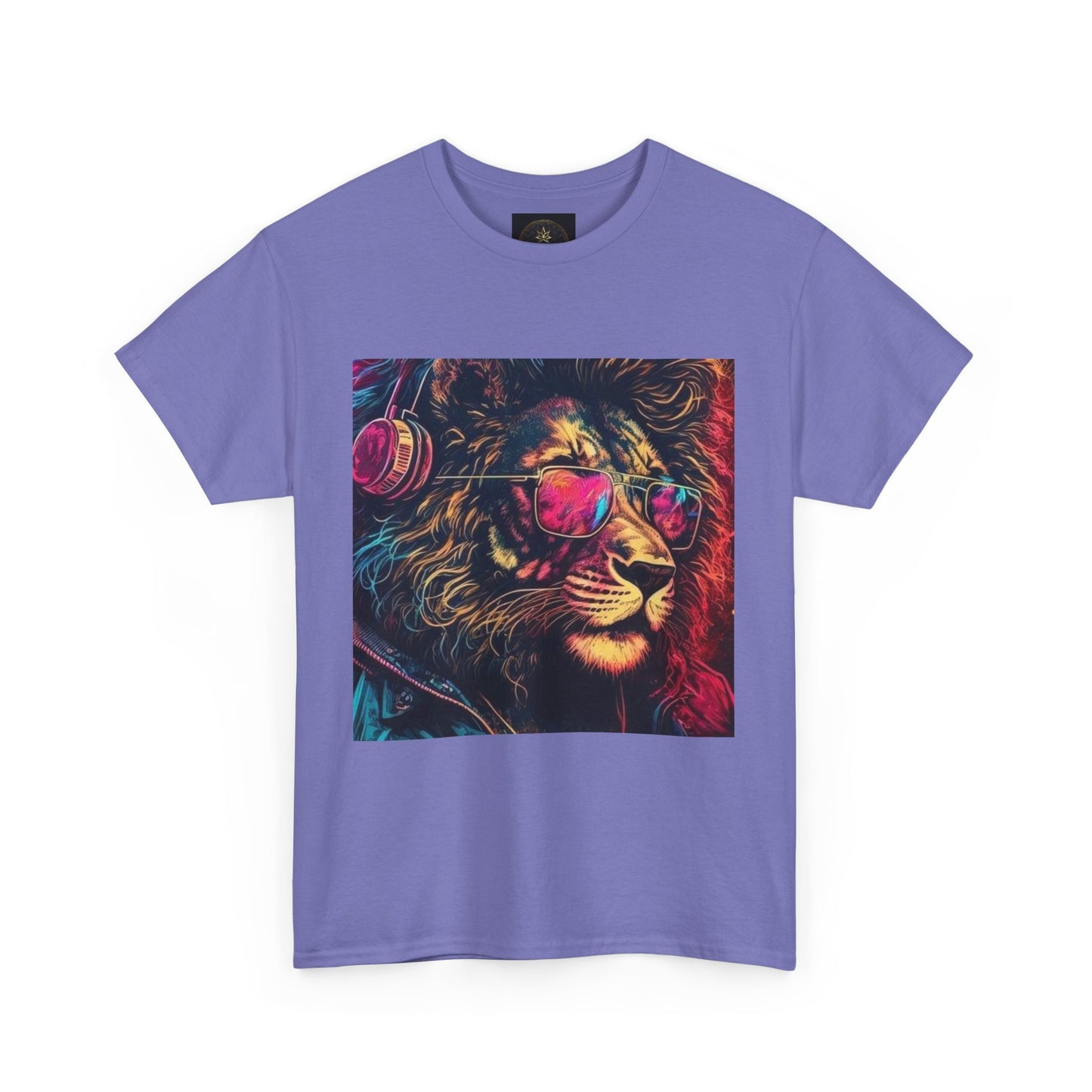 Vibrant Lion Graphic Tee, Cool Streetwear Shirt, Unisex Fashion T-Shirt, Perfect Gift for Animal Lovers, Men’s & Women’s Casual Wear