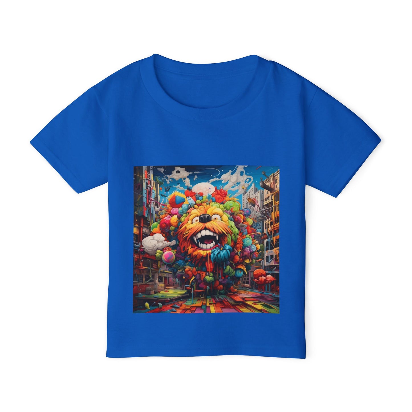 Whimsical Toddler T-Shirt with Colorful Balloon Lion Design, Cute Kids Tee, Birthday Gift, Playtime Apparel, Fun Art Shirt, Unique [...]
