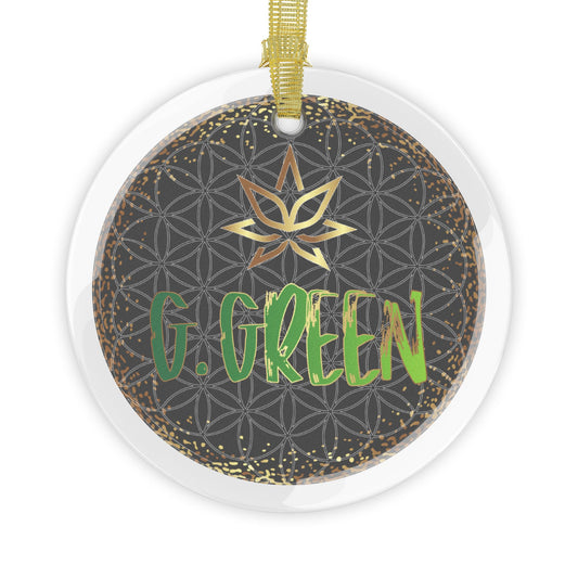 Personalized Glass Ornaments, Holiday Decor, Custom Christmas Ornament, Keepsake Gift, Eco-Friendly Holiday Decoration