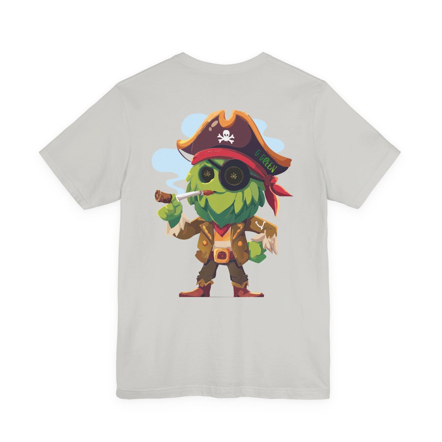 Playful Pirate Graphic Tee for Adventurers, Unisex T-Shirt, Casual Wear, Unique Gift, Perfect for Birthdays, Pirates Day, or Everyday Fun