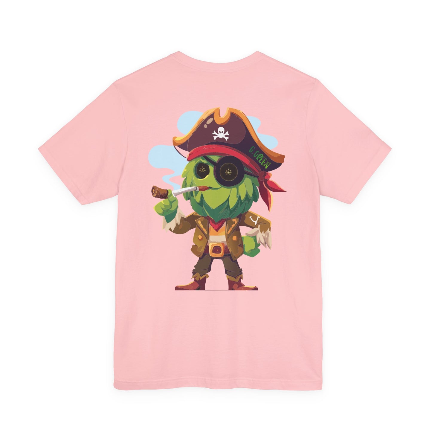 Playful Pirate Graphic Tee for Adventurers, Unisex T-Shirt, Casual Wear, Unique Gift, Perfect for Birthdays, Pirates Day, or Everyday Fun