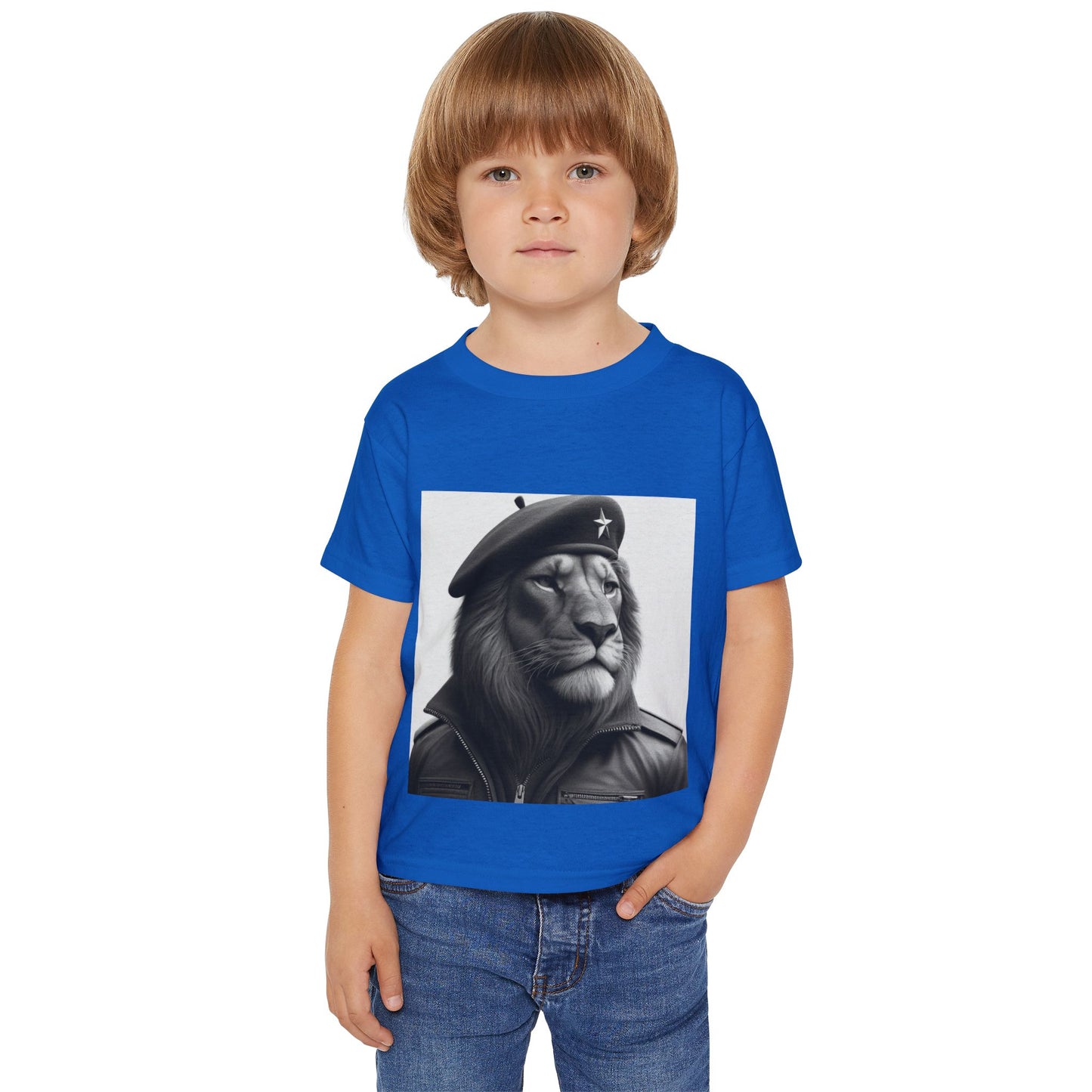 Stylish Lion Graphic Toddler T-shirt | Fun Kids Apparel, Unique Gift, Birthday Party, Everyday Wear, Animal Lover Shirt