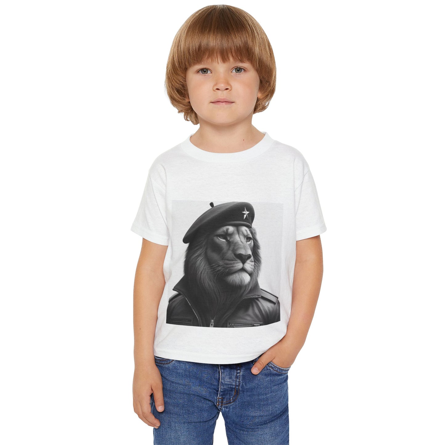 Stylish Lion Graphic Toddler T-shirt | Fun Kids Apparel, Unique Gift, Birthday Party, Everyday Wear, Animal Lover Shirt