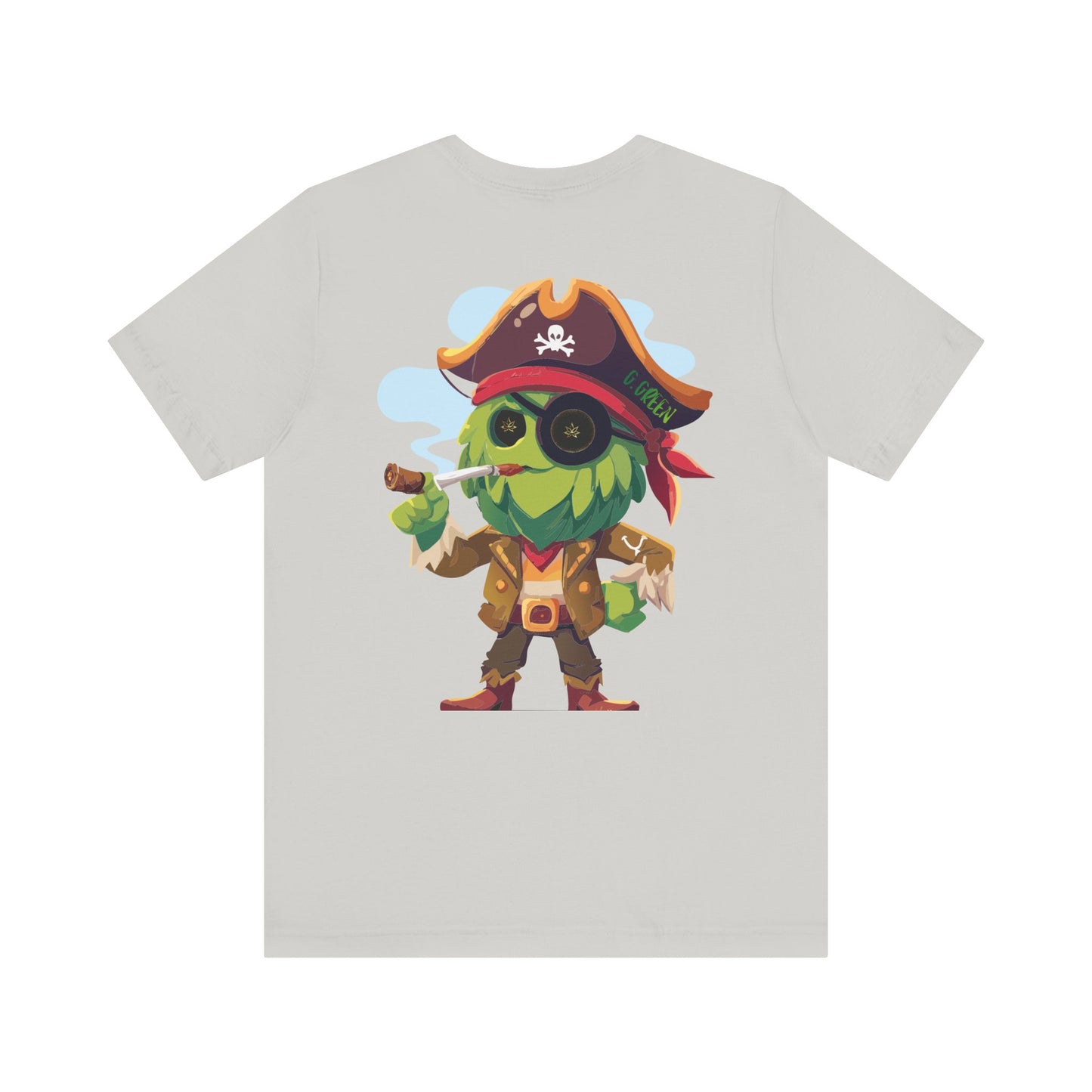 Playful Pirate Graphic Tee for Adventurers, Unisex T-Shirt, Casual Wear, Unique Gift, Perfect for Birthdays, Pirates Day, or Everyday Fun