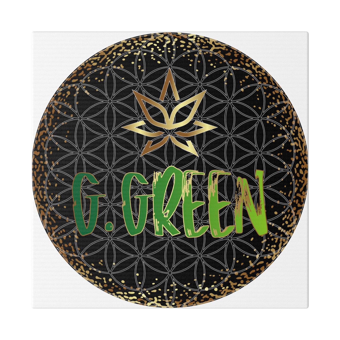 Zen Floral Canvas Art Print, Bohemian Wall Decor, Gift for Yoga Lovers, Meditation Artwork, Home Decor, Modern Art