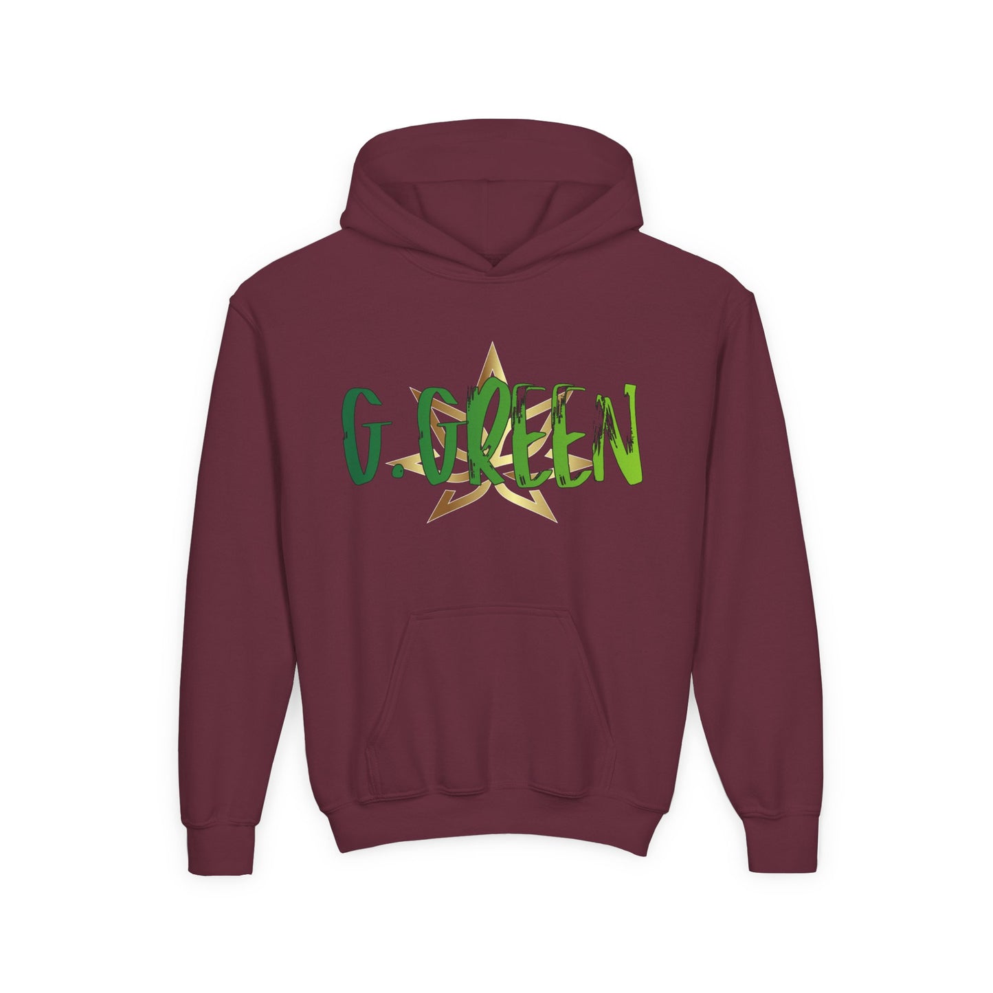 Youth Dragon Graphic Hoodie, Eco-Friendly Hoodie, Gift for Young Artists, Unique Kids Sweatshirt, Fantasy Apparel
