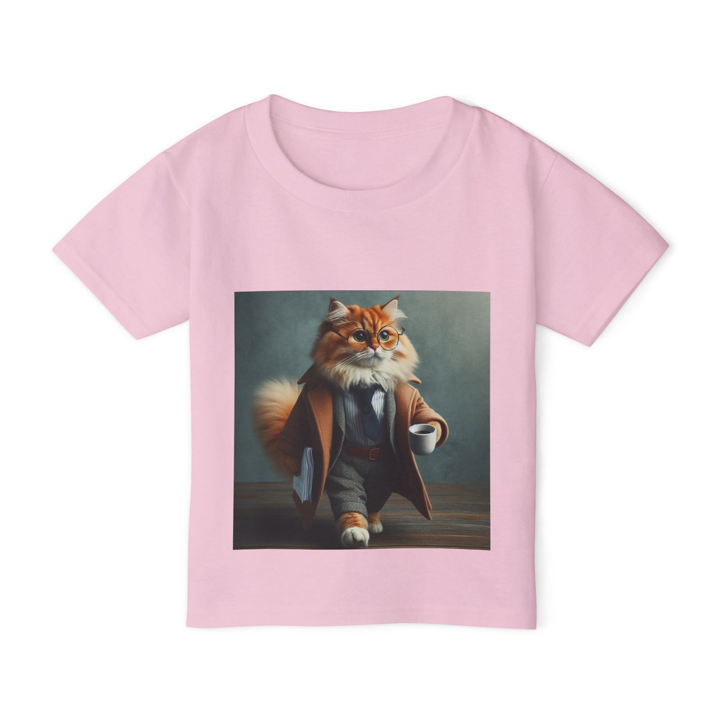 Whimsical Toddler T-shirt with Playful Cat Design, Cute Kid's Tee, Fun Gift for Toddlers, Party Wear, Birthday Gift, Everyday Style