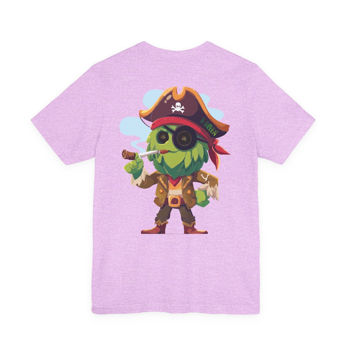 Playful Pirate Graphic Tee for Adventurers, Unisex T-Shirt, Casual Wear, Unique Gift, Perfect for Birthdays, Pirates Day, or Everyday Fun