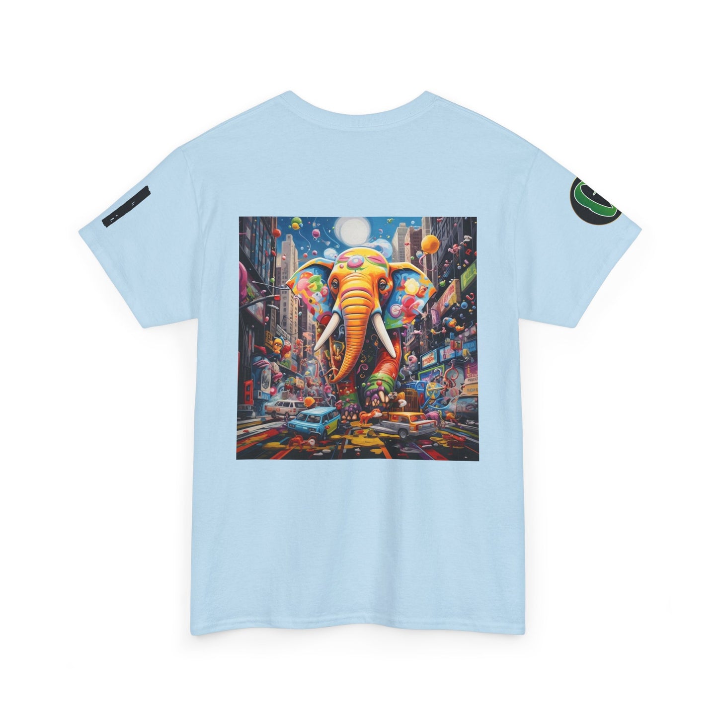 Whimsical Graphic Tee Featuring Pirate and Elephant Designs, Cool Unisex T-Shirt for Casual Wear, Great Gift for Art Lovers, Vibrant [...]