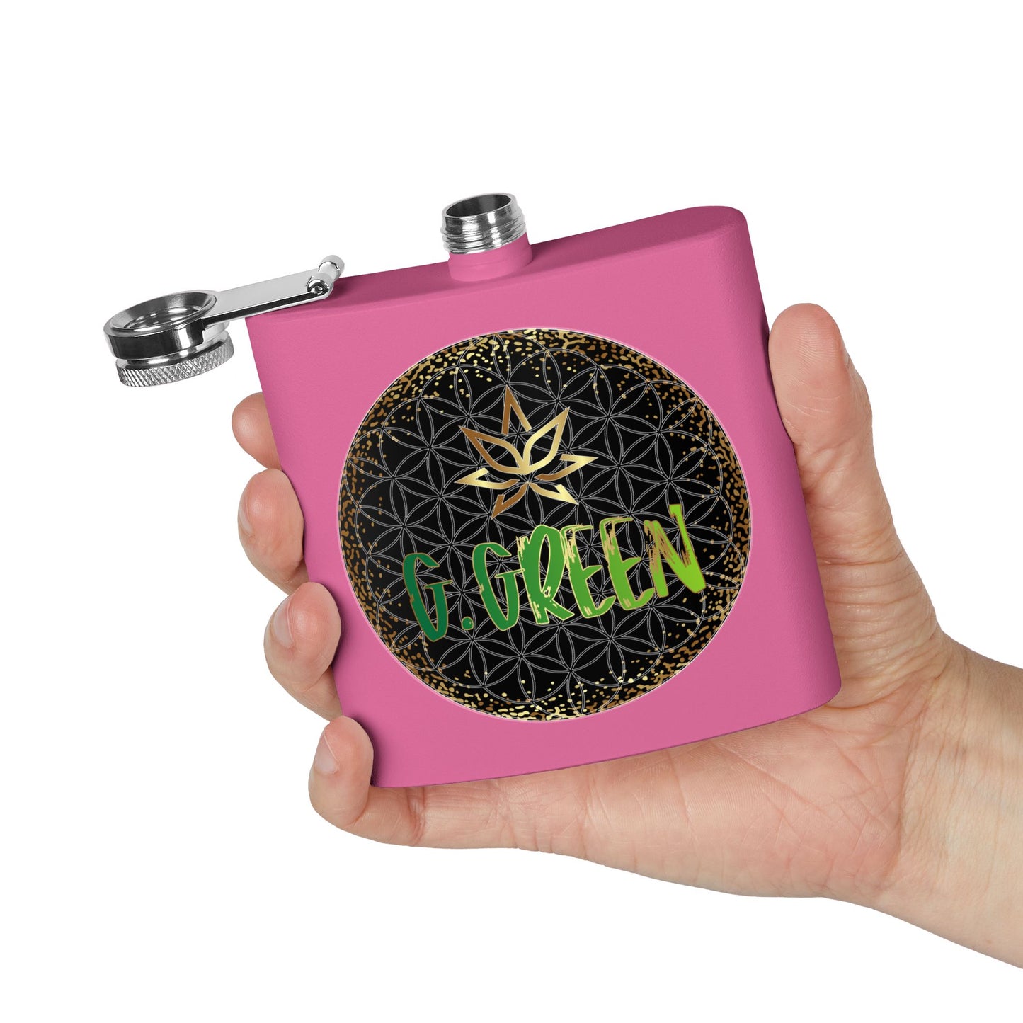 Eco-Friendly Stainless Steel Flask, Personalized Travel Flask, Gift for Him, Unique Groomsmen Gift, Outdoor Adventure Accessory, [...]