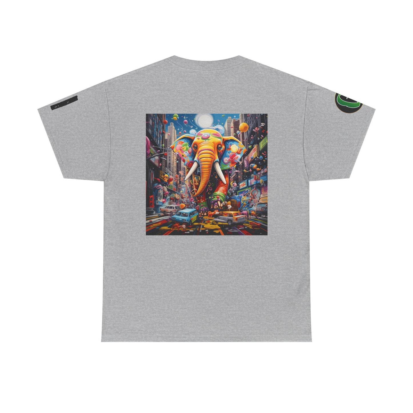 Whimsical Graphic Tee Featuring Pirate and Elephant Designs, Cool Unisex T-Shirt for Casual Wear, Great Gift for Art Lovers, Vibrant [...]