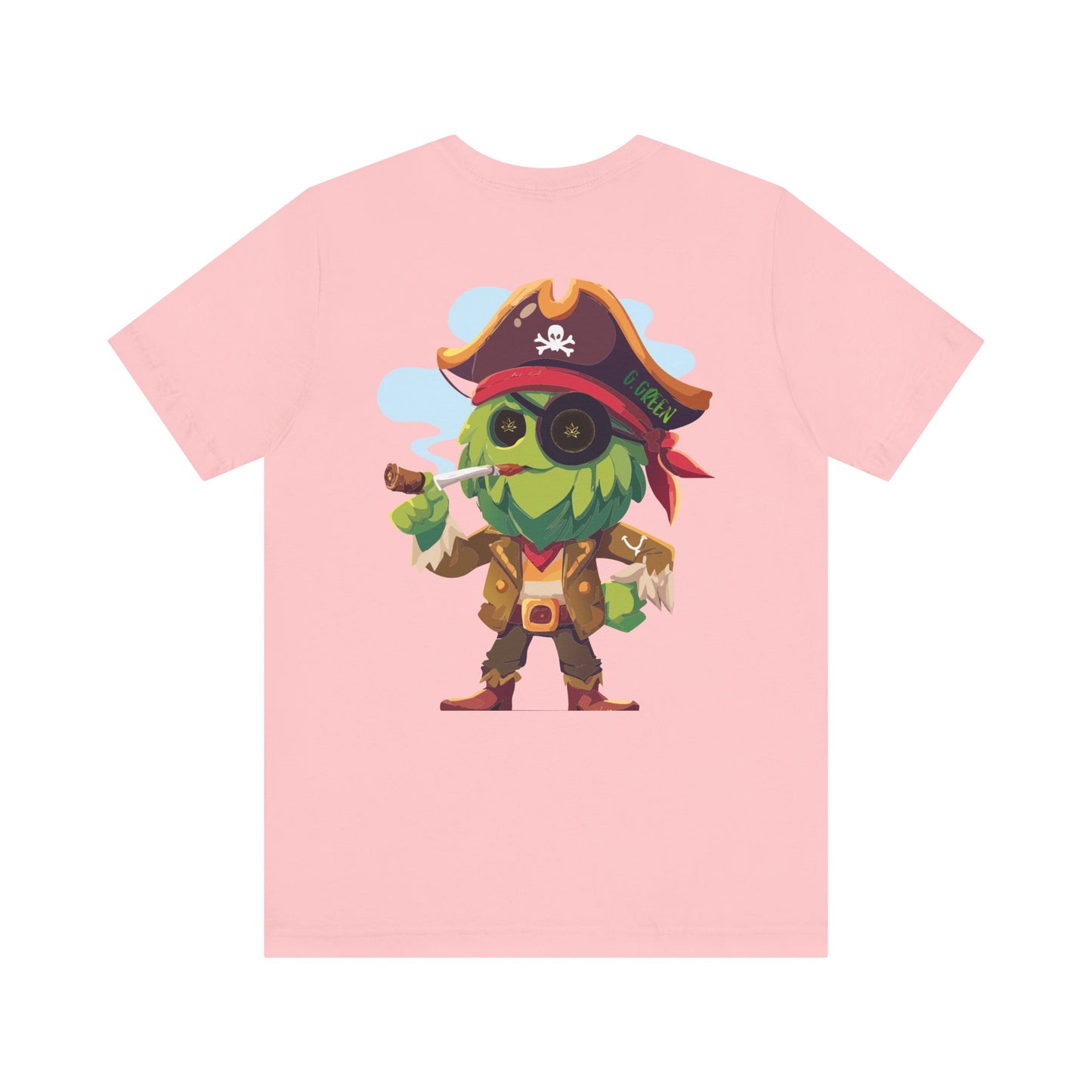 Playful Pirate Graphic Tee for Adventurers, Unisex T-Shirt, Casual Wear, Unique Gift, Perfect for Birthdays, Pirates Day, or Everyday Fun