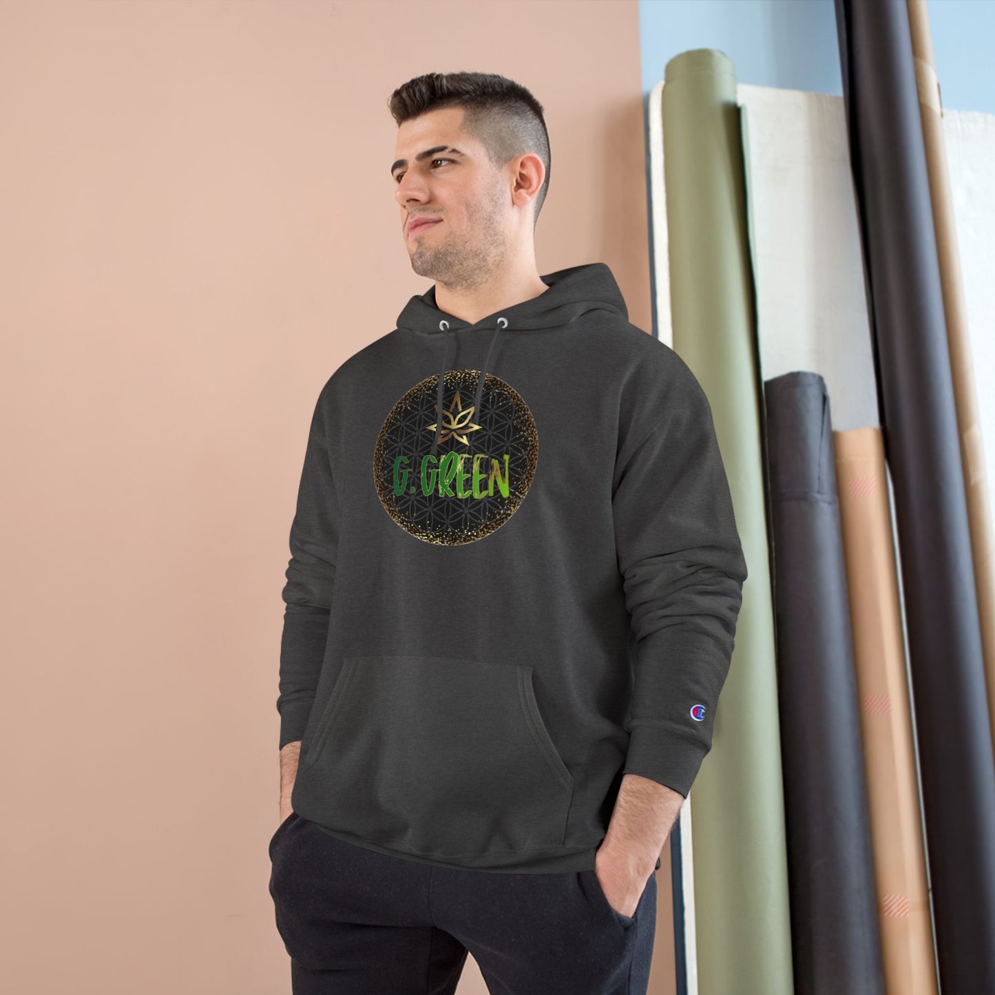 Pirate-Themed Champion Hoodie, Cozy Streetwear, Perfect for Halloween, Costume Parties, Gift for Gamers, Cartoon Apparel, Unique Hoodie