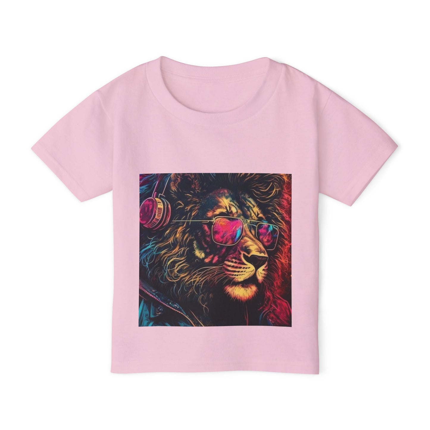 Vibrant Lion Toddler T-Shirt, Cool Children's Clothing, Fun Playwear, Birthday Gift, Kids' Fashion
