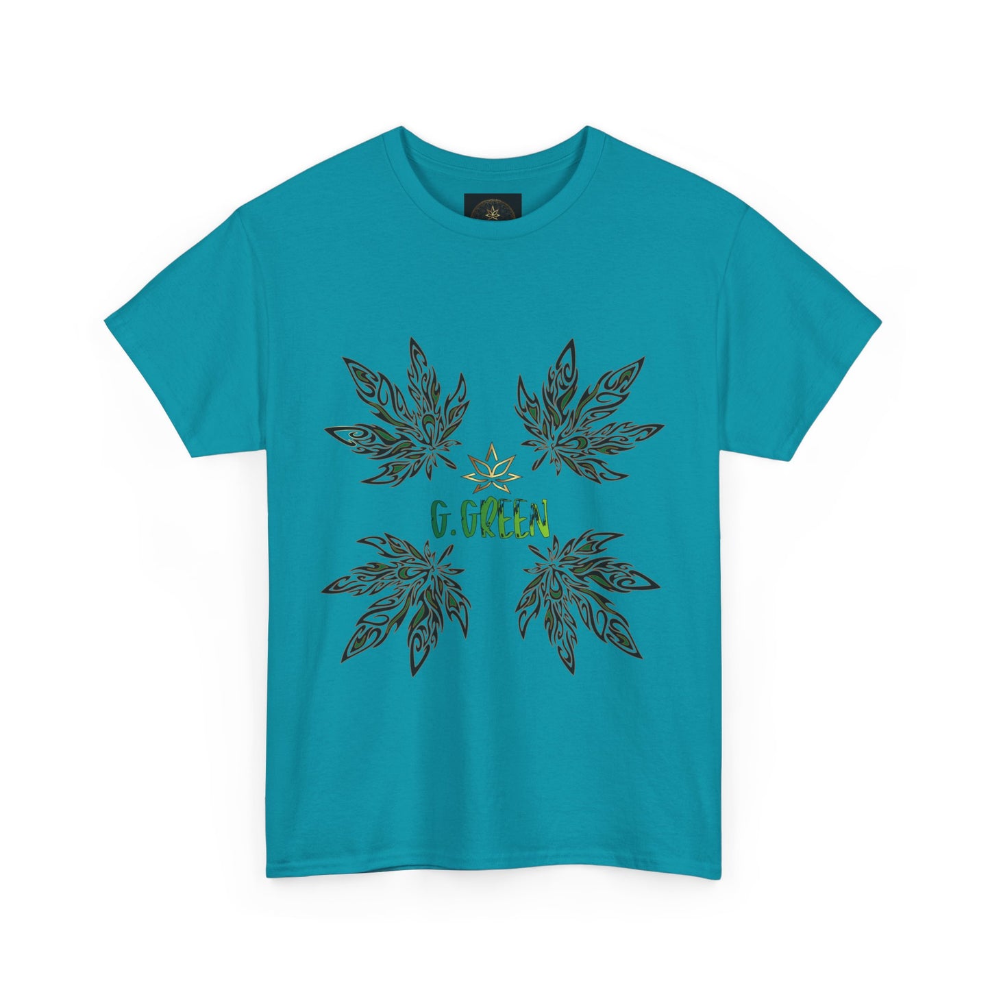 Leafy Green Unisex Cotton Tee, Eco-Friendly T-Shirt, Plant Lover Gift, Graphic Tee, Summer Fashion, Casual Wear