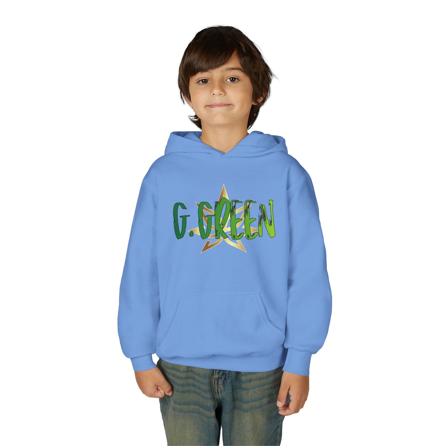 Youth Dragon Graphic Hoodie, Eco-Friendly Hoodie, Gift for Young Artists, Unique Kids Sweatshirt, Fantasy Apparel