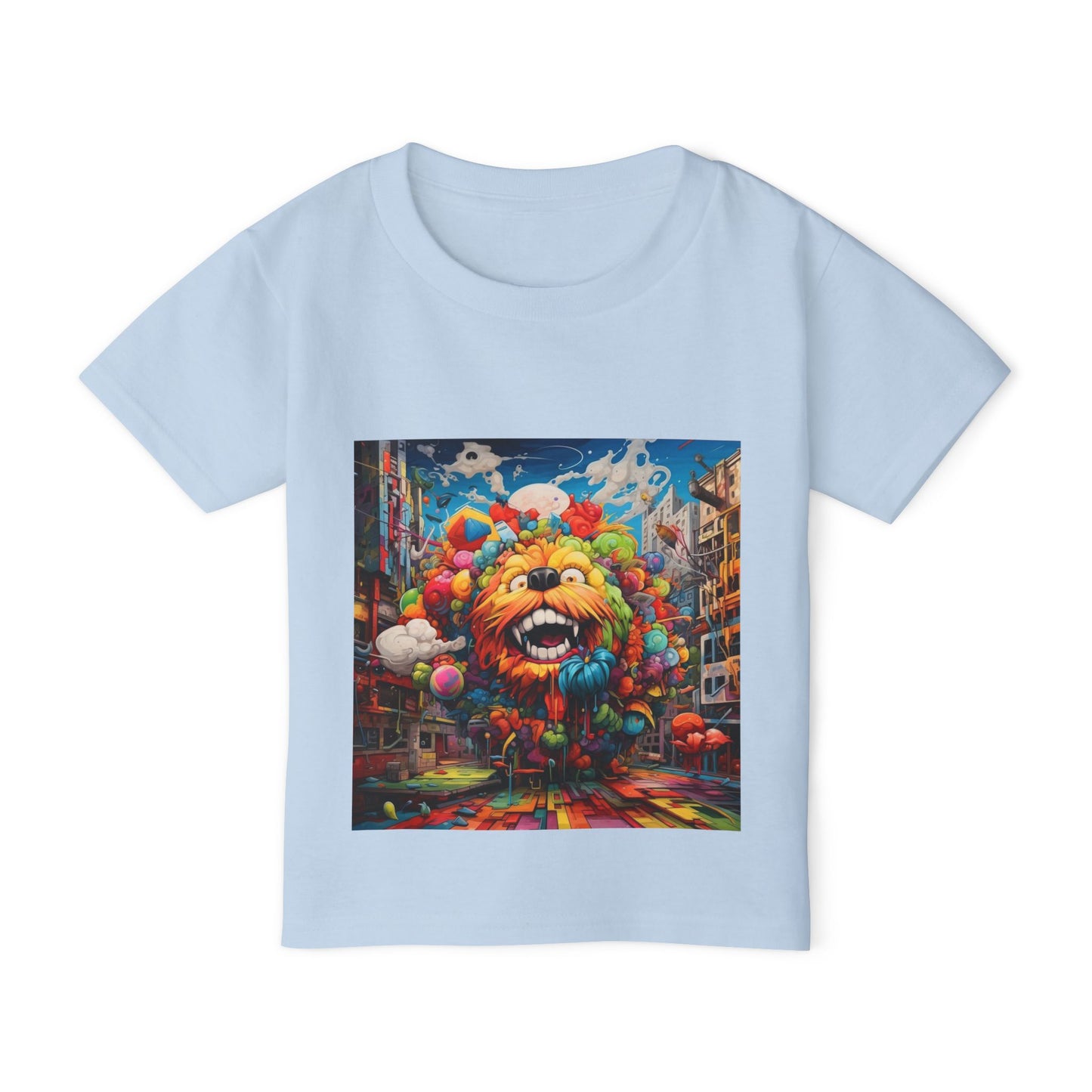 Whimsical Toddler T-Shirt with Colorful Balloon Lion Design, Cute Kids Tee, Birthday Gift, Playtime Apparel, Fun Art Shirt, Unique [...]