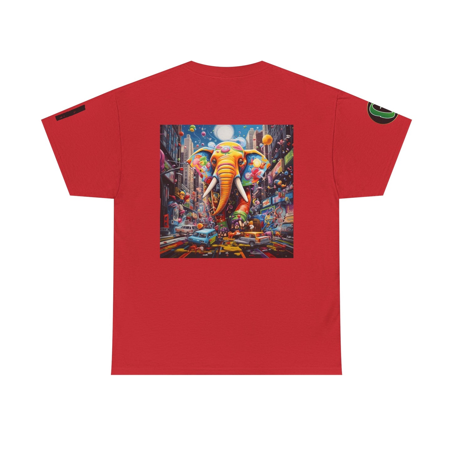 Whimsical Graphic Tee Featuring Pirate and Elephant Designs, Cool Unisex T-Shirt for Casual Wear, Great Gift for Art Lovers, Vibrant [...]