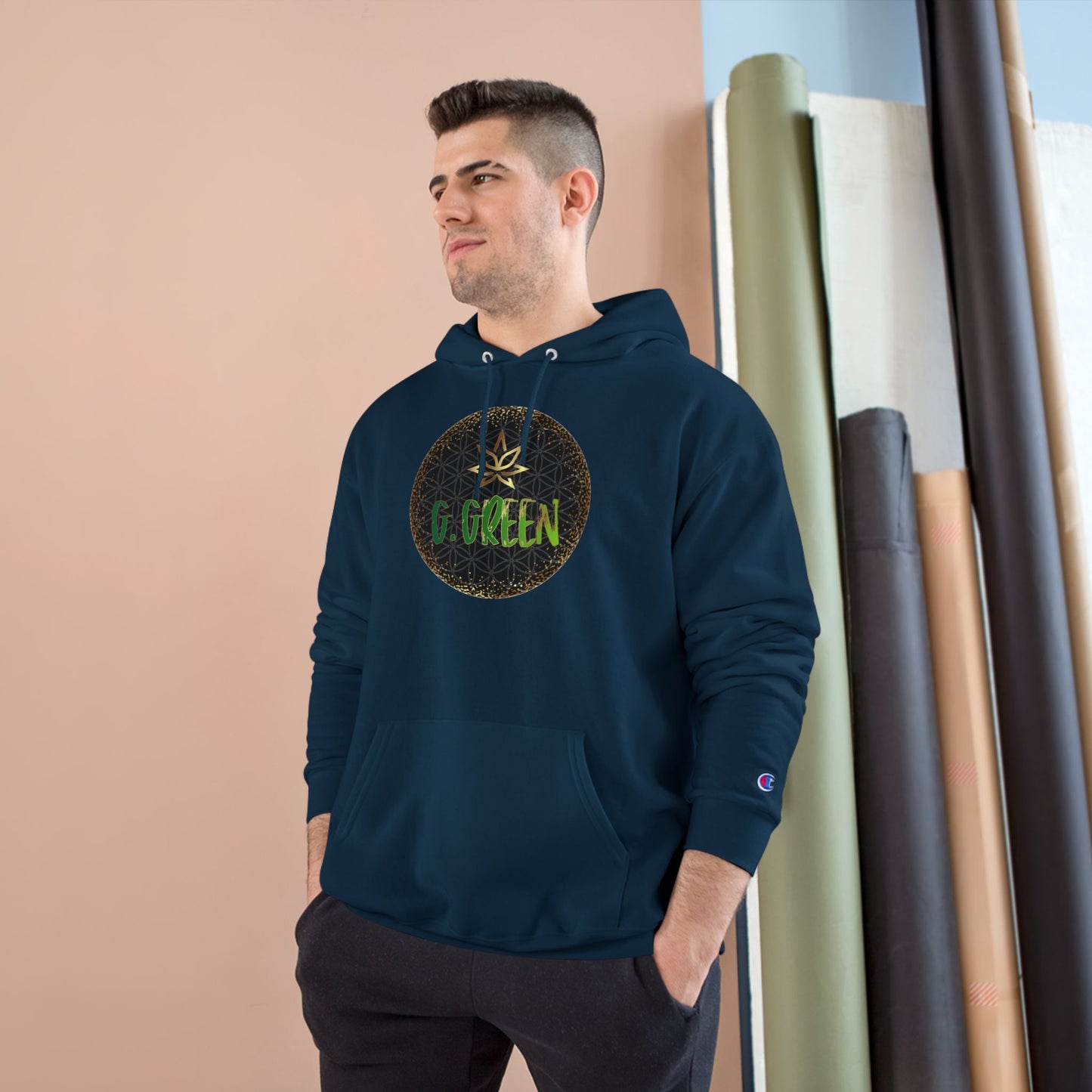 Pirate-Themed Champion Hoodie, Cozy Streetwear, Perfect for Halloween, Costume Parties, Gift for Gamers, Cartoon Apparel, Unique Hoodie