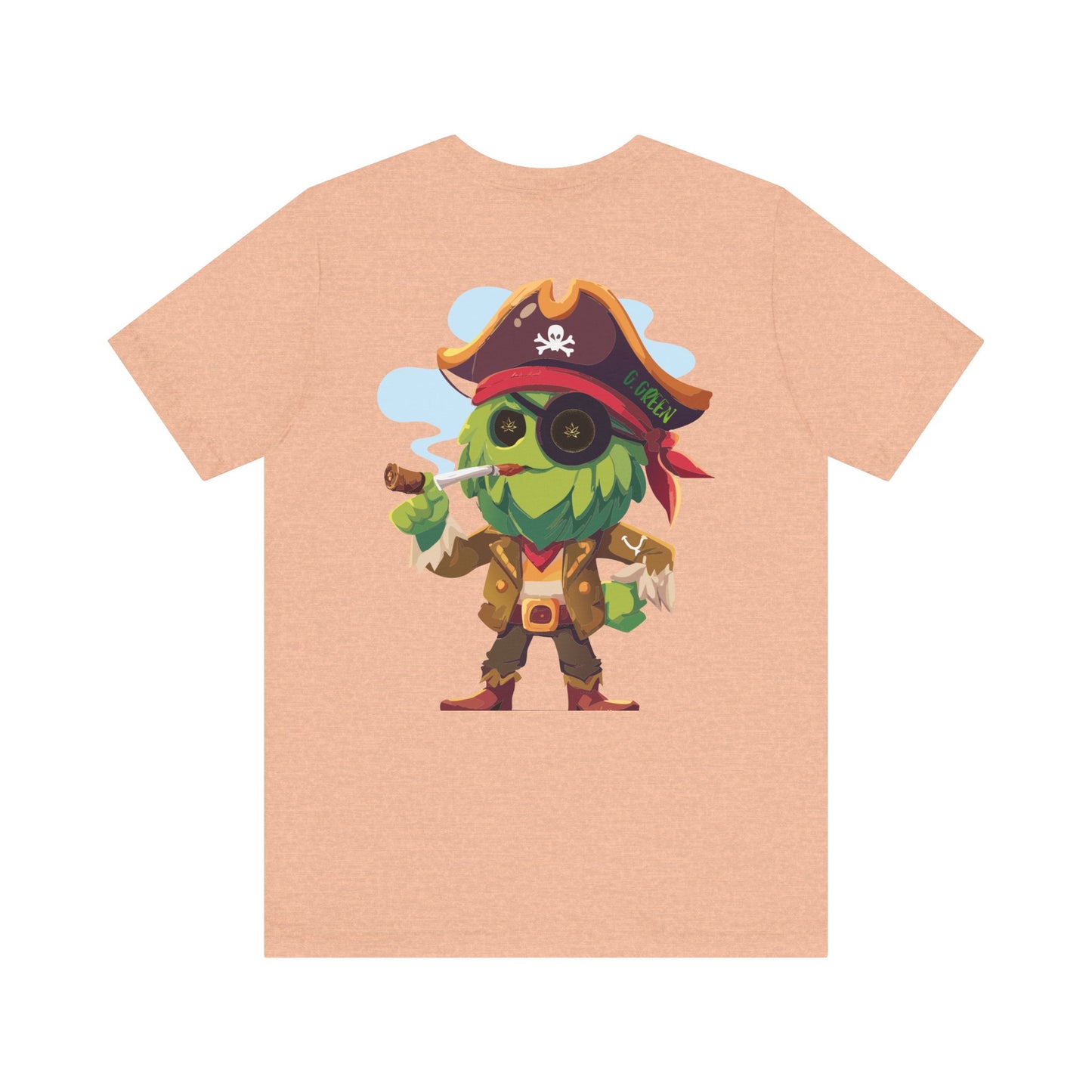 Playful Pirate Graphic Tee for Adventurers, Unisex T-Shirt, Casual Wear, Unique Gift, Perfect for Birthdays, Pirates Day, or Everyday Fun